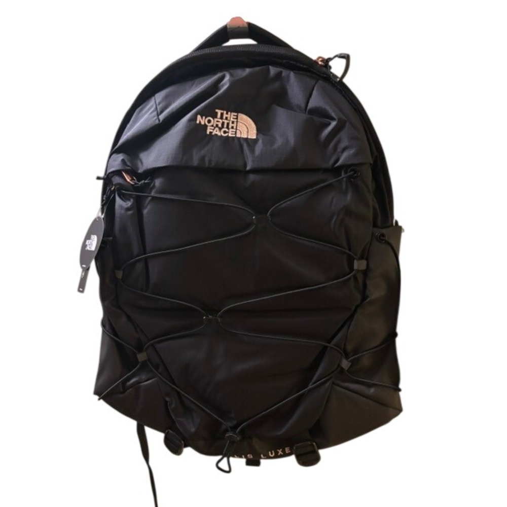 The North Face Borealis Luxe Backpack Women's Black Rose Gold NWT